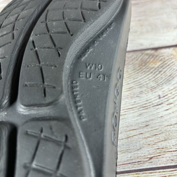 OOFOS Womens Size 10 Oolala Luxe Sandals Midnight Spectre Flip Flops - Picture 12 of 12